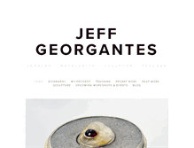 Tablet Screenshot of jeffgeorgantes.com
